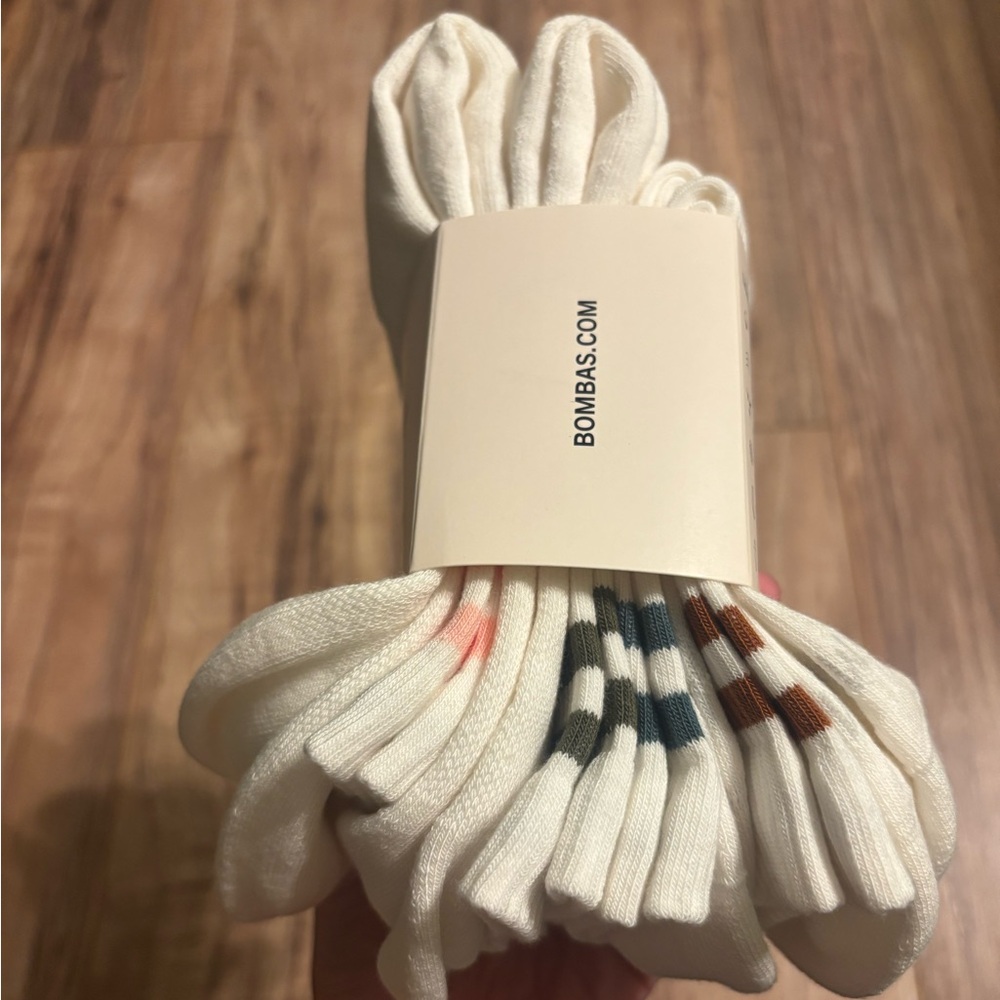 Bombas Women’s Modern Rib Rodeo Half-Calf Socks 4-Pack – Rose Mix